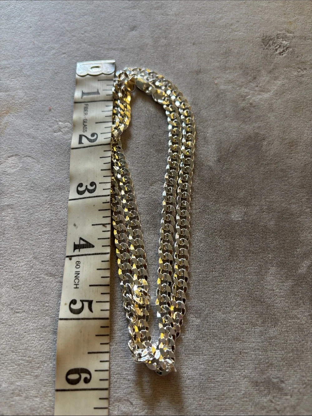 Gold-Tone Curb Chain Necklace - Men's Jewelry